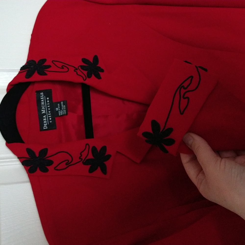 Gorgeously embroidered lined dress